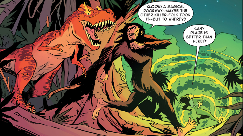 Illustration for article titled Moon Girl and Devil Dinosaur Is An Honest To God Delight
